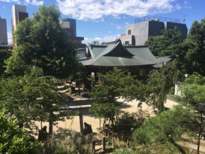 鳩森八幡神社（東京都渋谷区）の御朱印 | 縁ぱすのありがたい御朱印