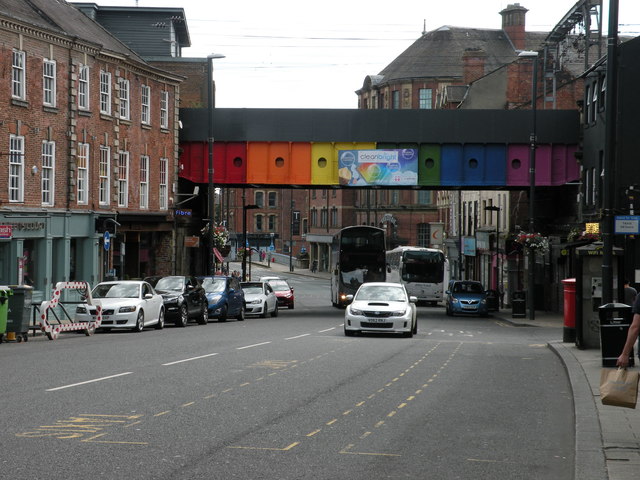 Lower Briggate railway bridge