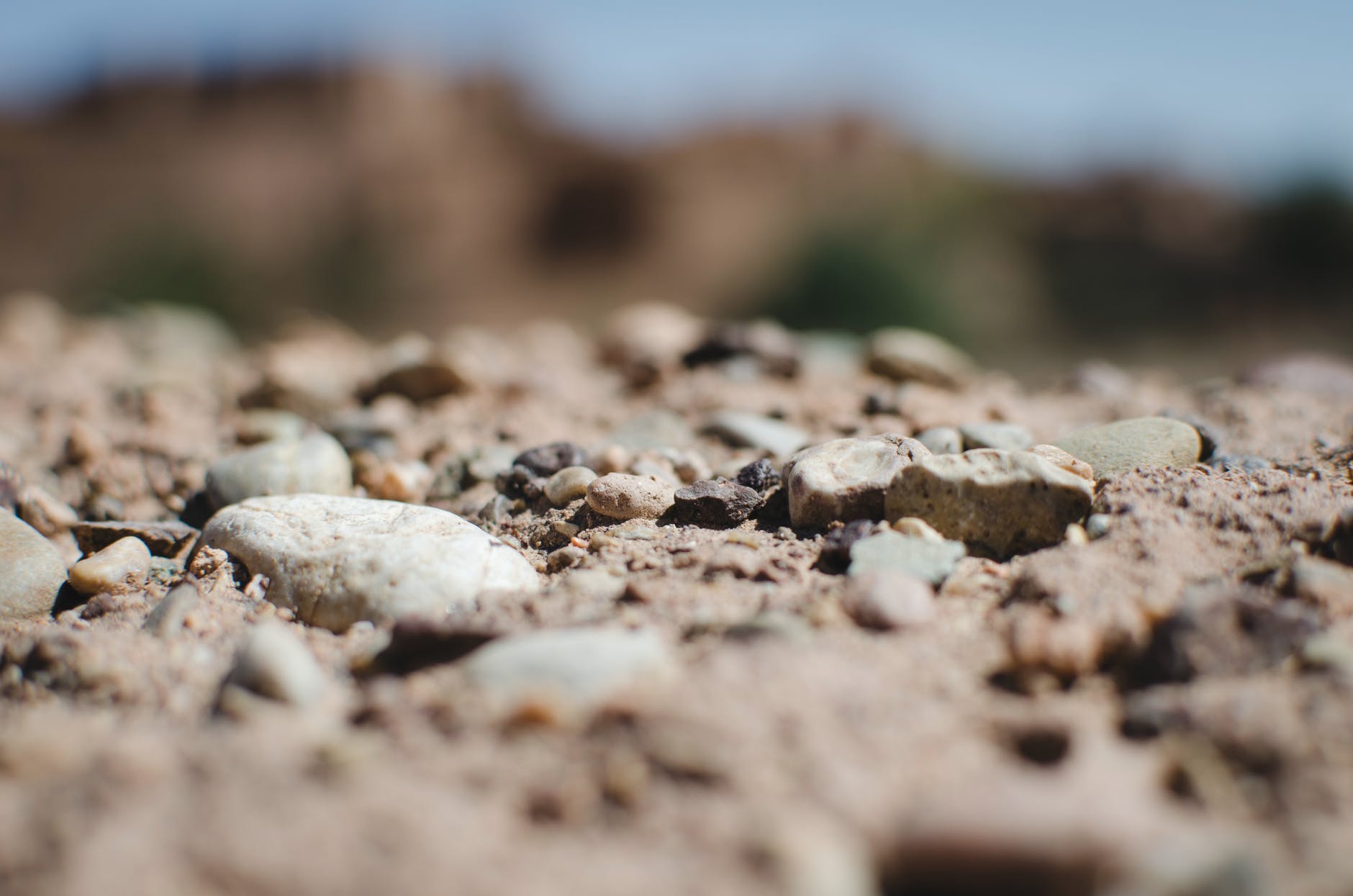 gray sands closeup photo